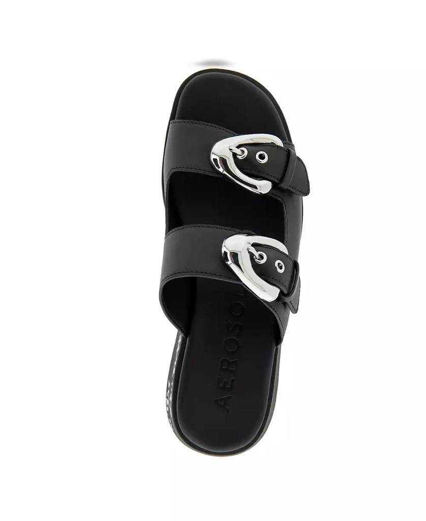 Aerosoles Women's Faith Round Toe Flatform Sandals 4