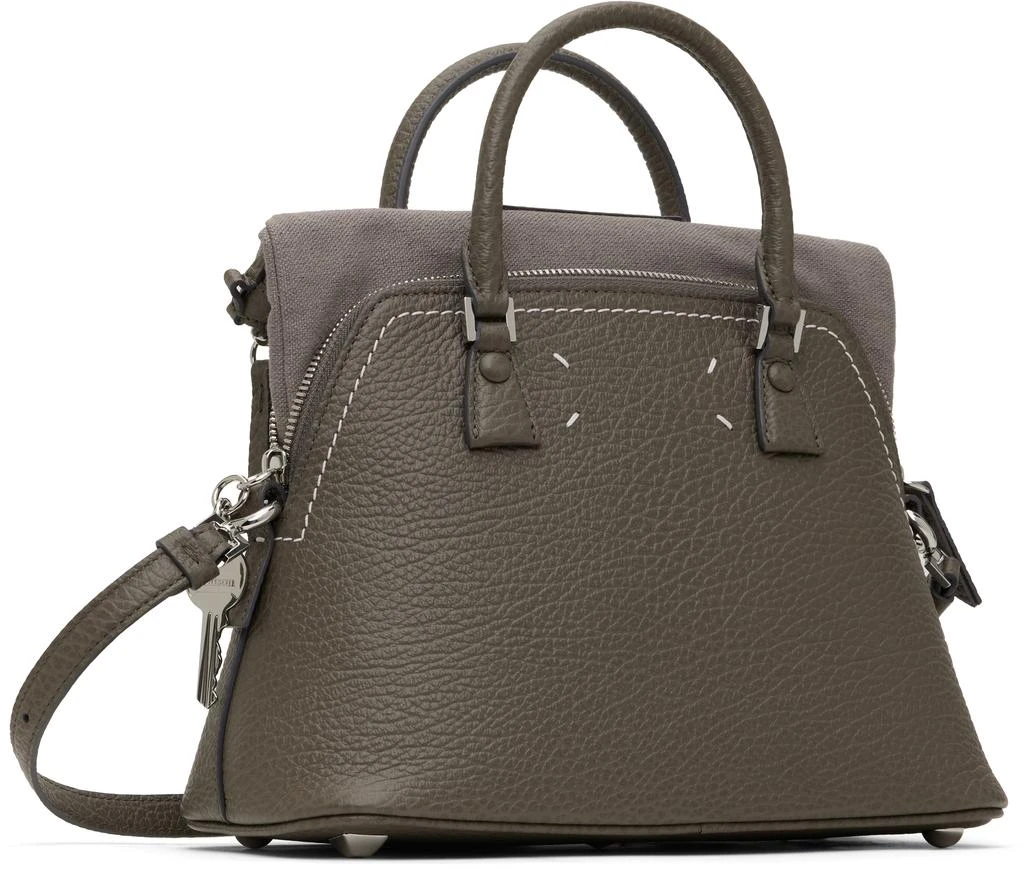 MAISON MARGIELA Gray 5AC Classique Mini Bag 3