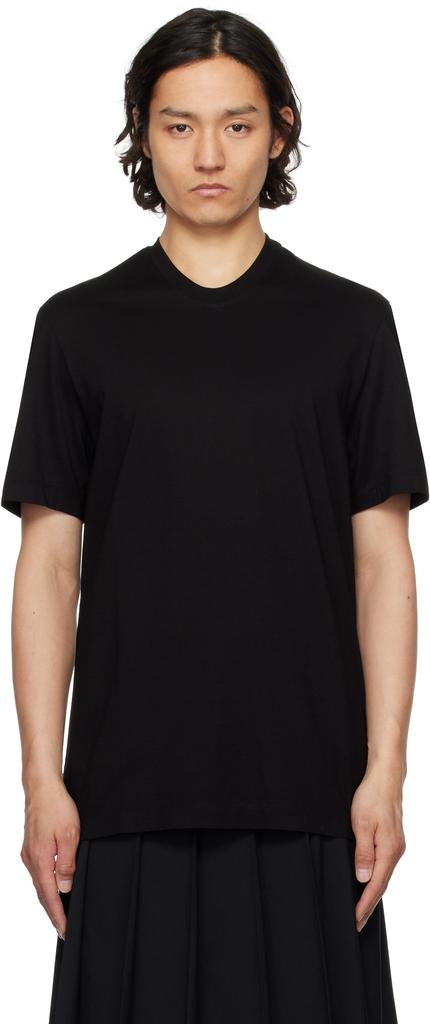 Julius Black Drape Long Sleeve T-Shirt - T-Shirts - Compare