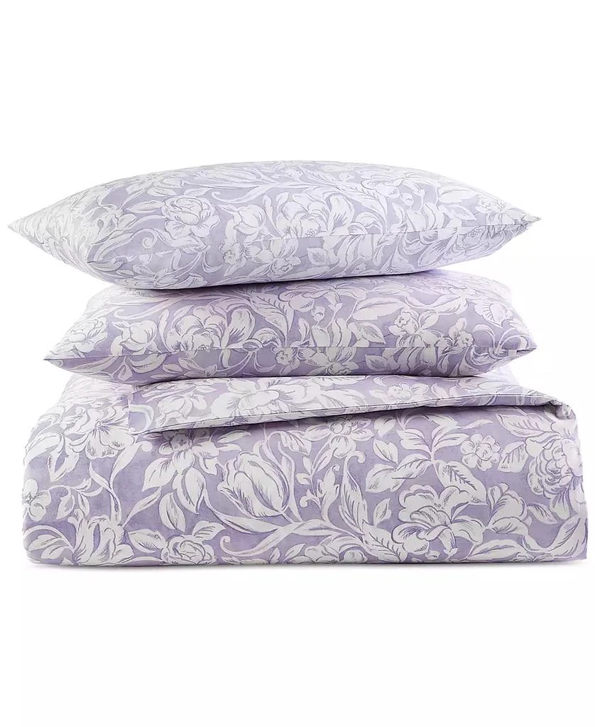Charter Club Damask Floral Comforter Set, King, Exclusively at Macy’s 3