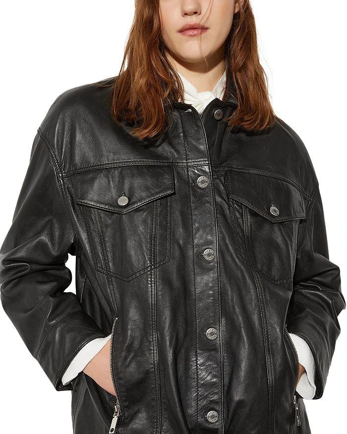 MAX&Co Begonia Leather Jacket 4