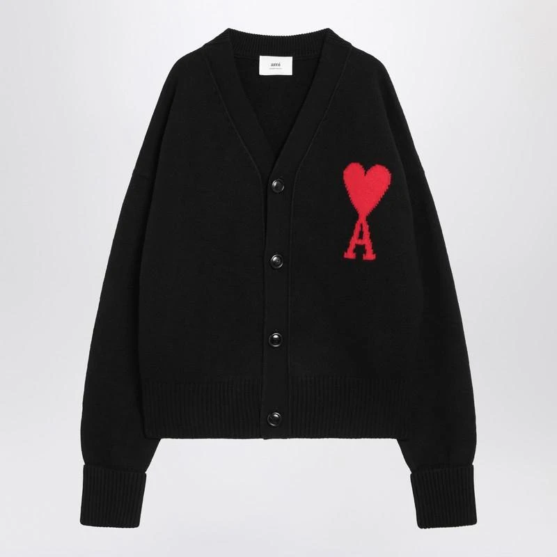 AMI AMI Paris AMI Paris De Coeur Cardigan 1