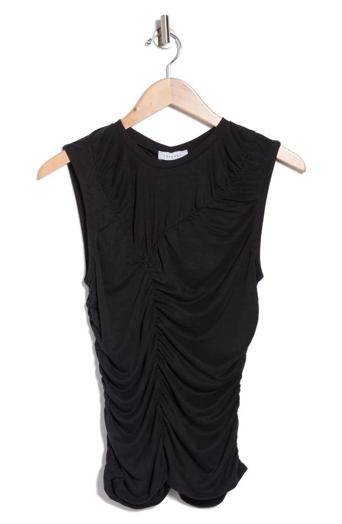 Topshop Ruched Channel Tank Top 3