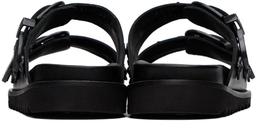 Toga Pulla SSENSE Exclusive Black Buckle Sandals 2