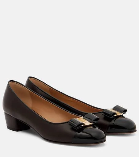 Salvatore Ferragamo Vara leather pumps 1