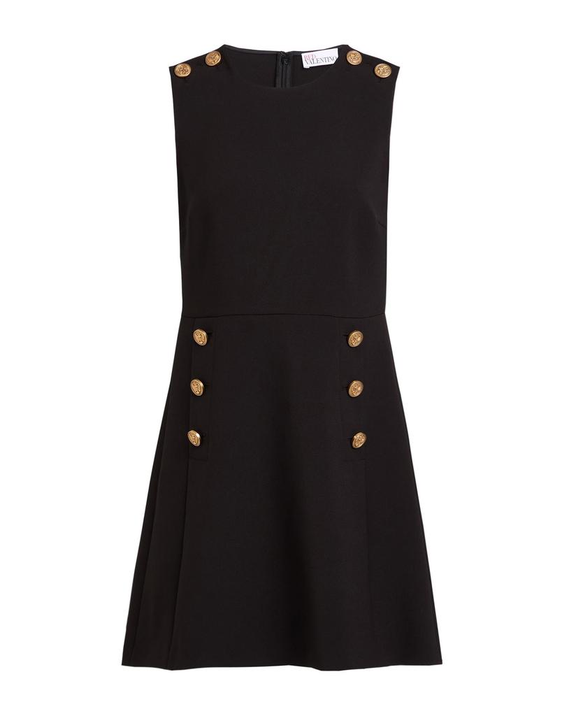 RED Valentino Pussy-bow tiered glittered tulle mini dress