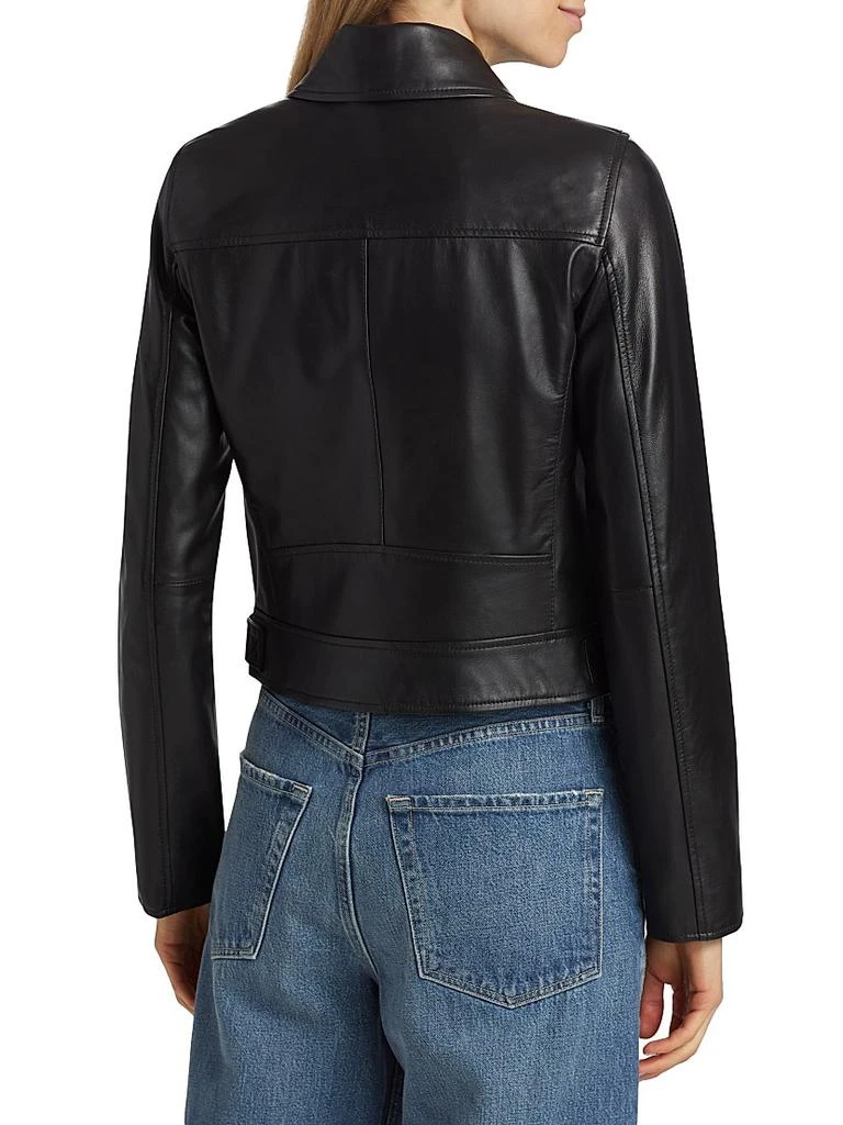 Michael Kors Leather Moto Jacket 5