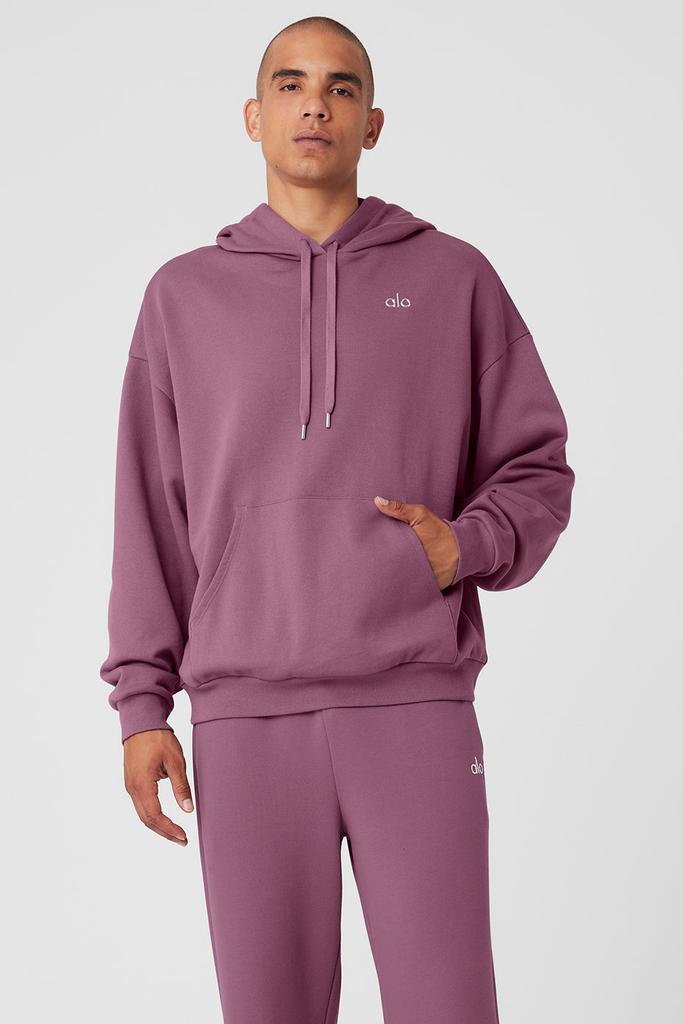 Alo Accolade Hoodie - Soft Mulberry - Hoodies - Free Shipping