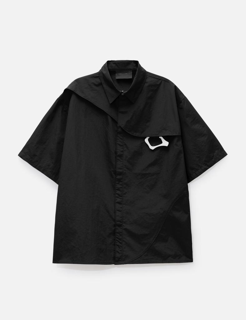 Heliot Emil Short Sleeve Nylon Shirt With Carabiner