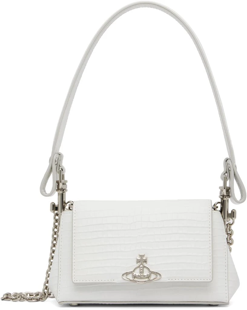 Vivienne Westwood White Hazel Small Handbag