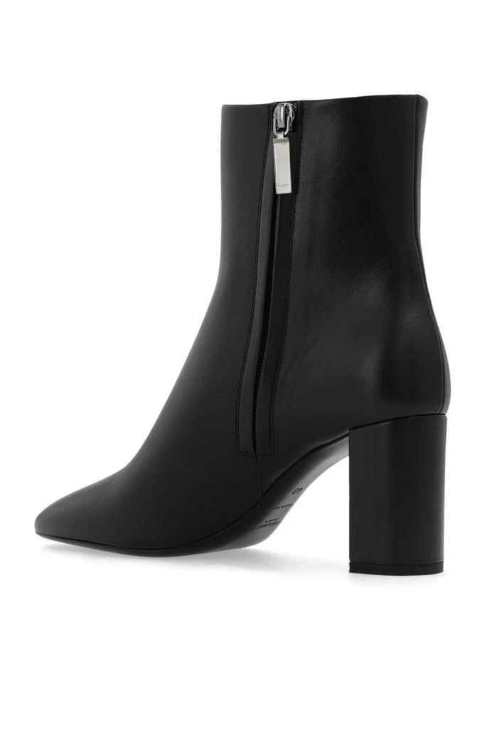 Yves Saint Laurent lou Heeled Ankle Boots 3
