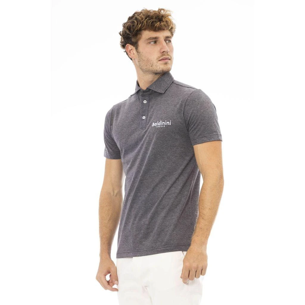 Baldinini Trend Polo Grey Men 2