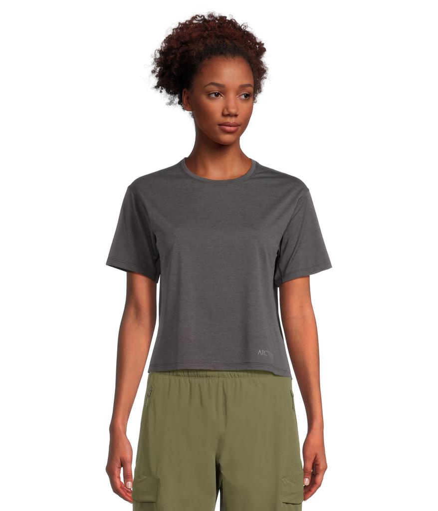 Arc
teryx Taema Crop Logo Short Sleeve