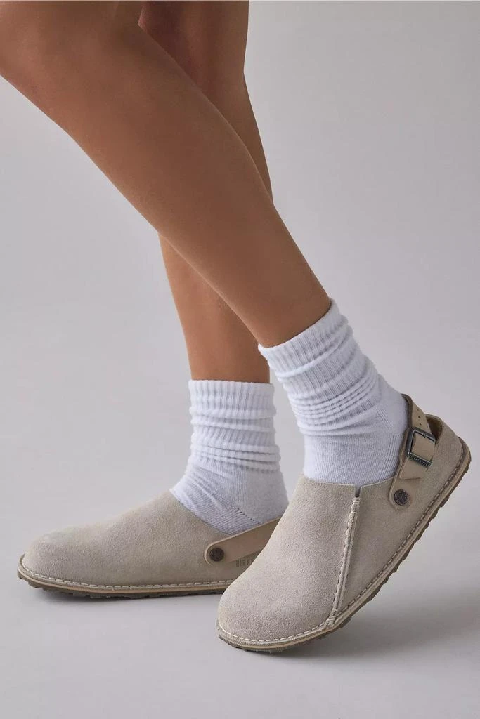 Birkenstock Birkenstock Women
s Lutry Premium Suede Clog