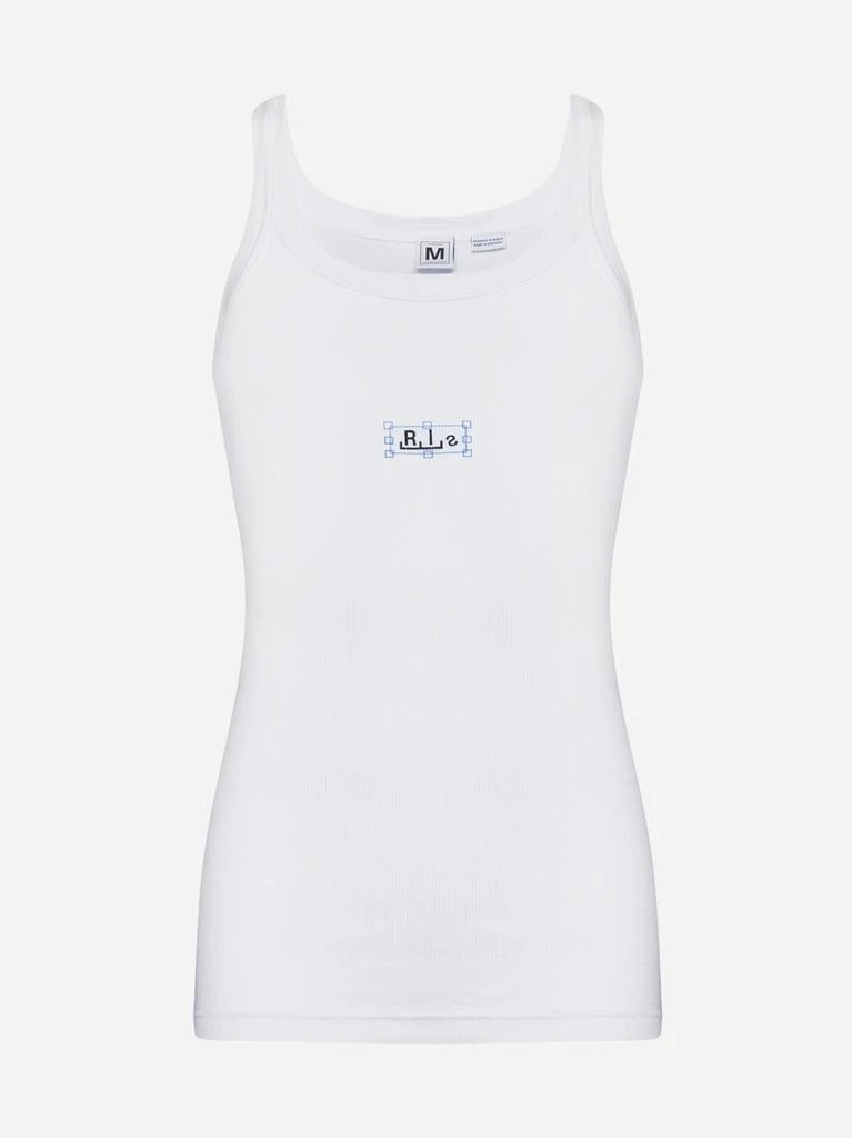 Random Identities Logo Cotton Tank Top 1