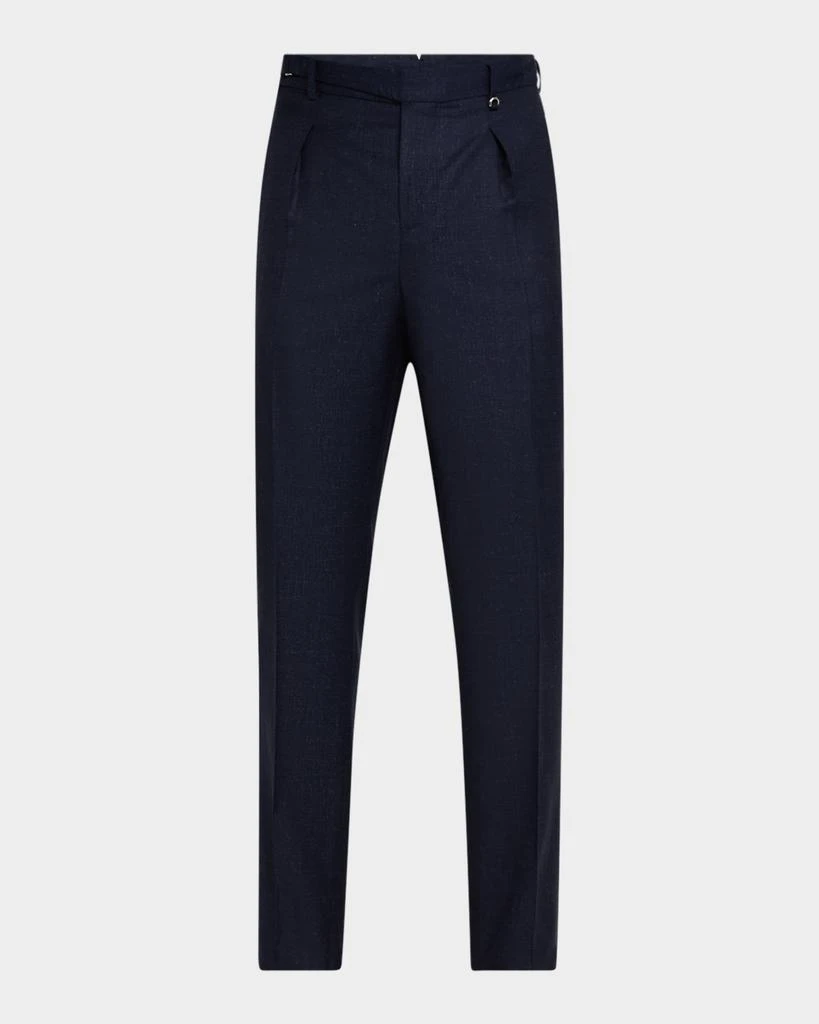 Stefano Ricci Men's Single-Pleated Sport Trousers 1