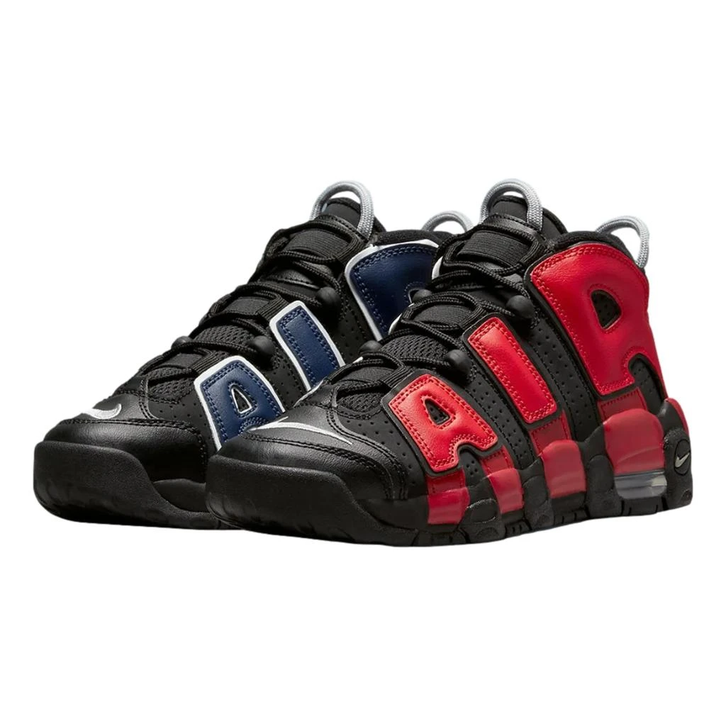 NIKE Air More Uptempo Black/University Red  DM0017-001 Grade-School 3