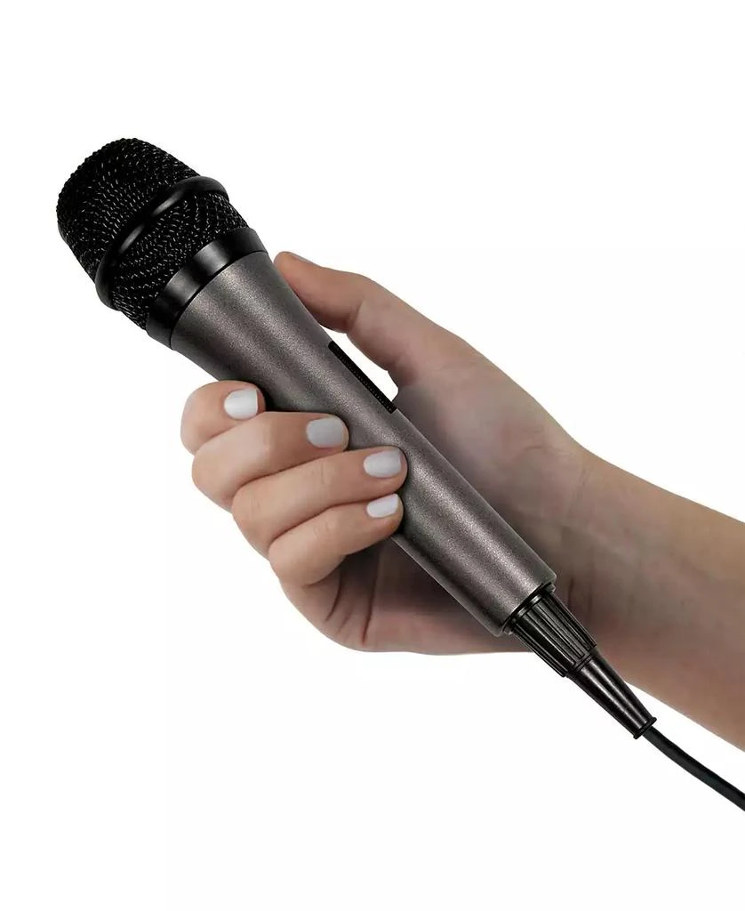 Singing Machine Unidirectional Dynamic Wired Microphone for Karaoke 3