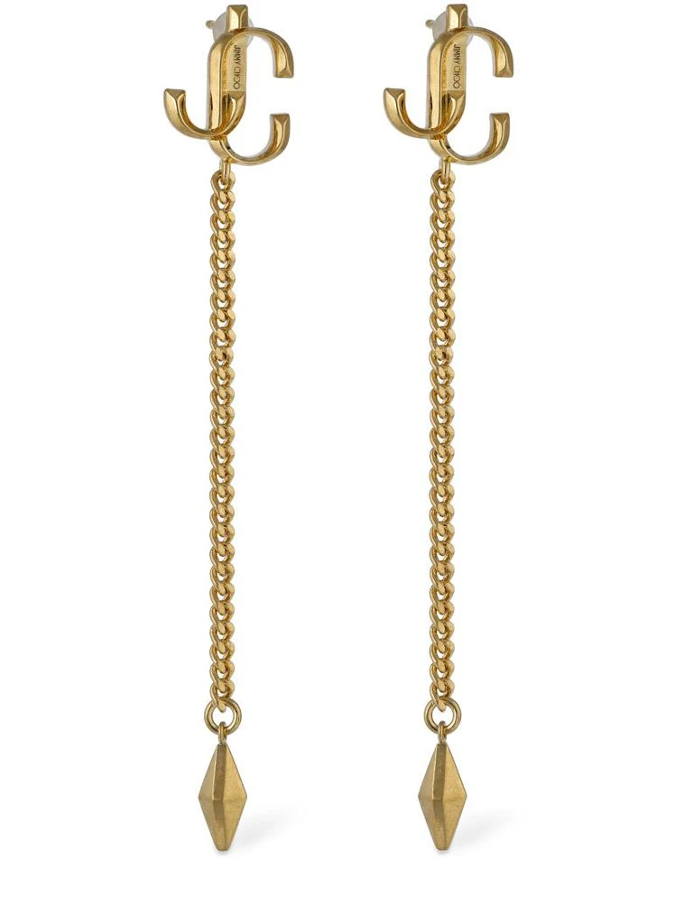 Jimmy Choo Jc Drop Earrings 1