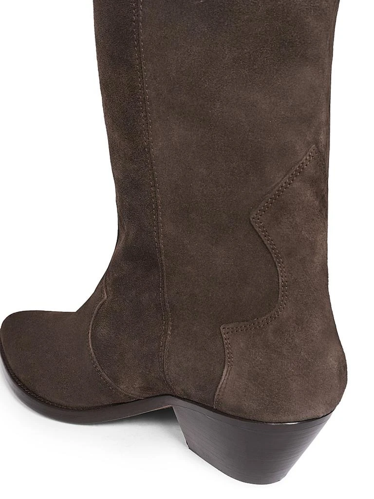 Isabel Marant Denvee 40MM Suede Tall Western Boots 4