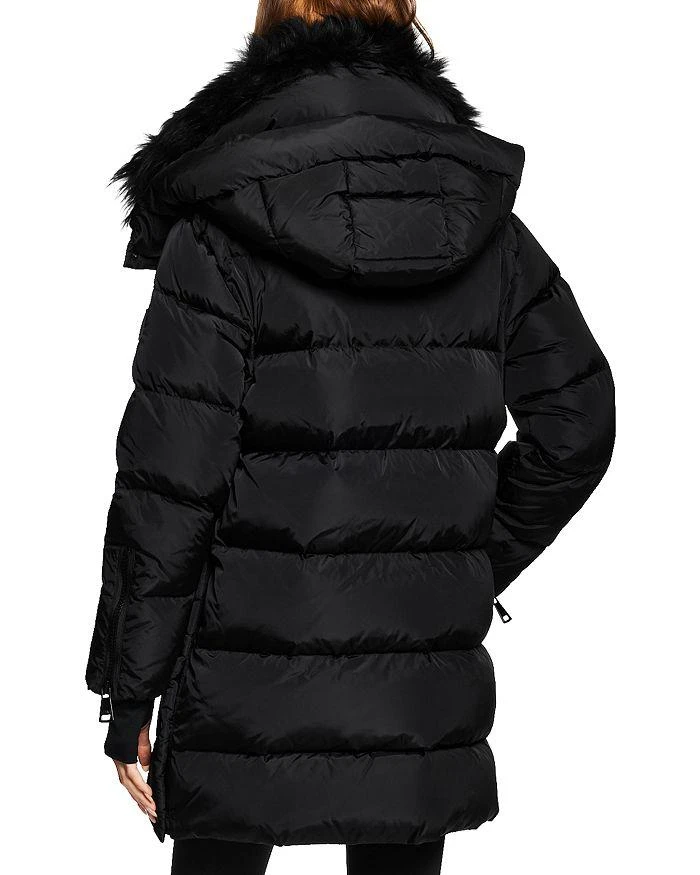 SAM. Addison Shearling Trim Puffer Coat 2