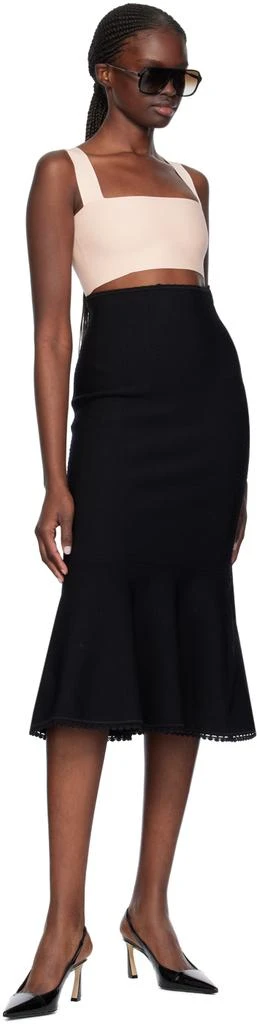 Victoria Beckham Black 75mm Slingback Heels 5