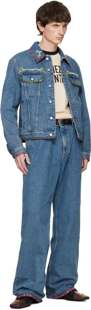 Valentino Black VLogo Signature Belt 2