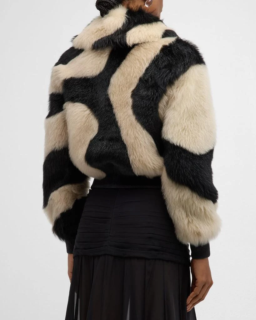 Zimmermann Illustration Fuzzy Swirl Jacket 3