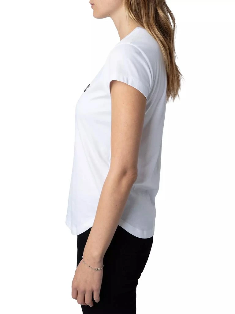 ZADIG & VOLTAIRE Graphic Cotton T-Shirt 5