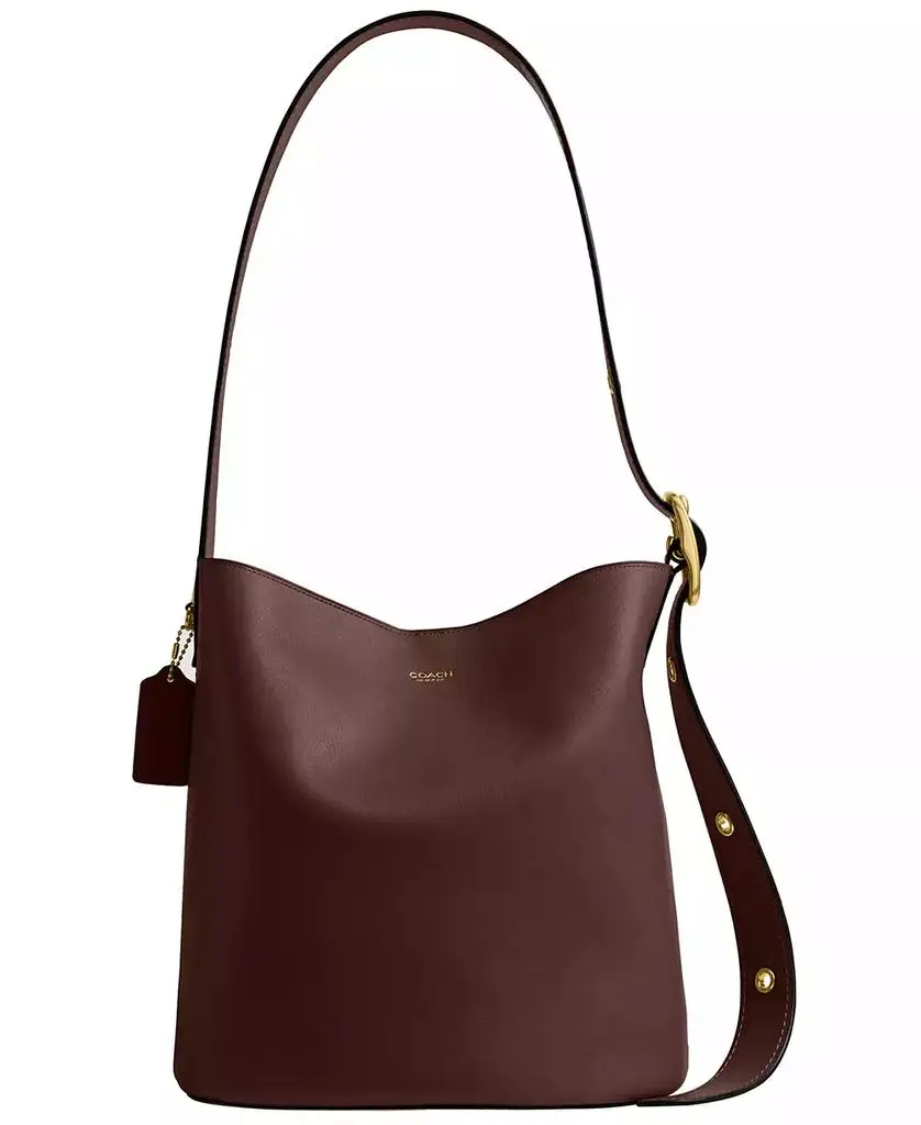 Coach Bleecker Medium Leather Bucket Bag