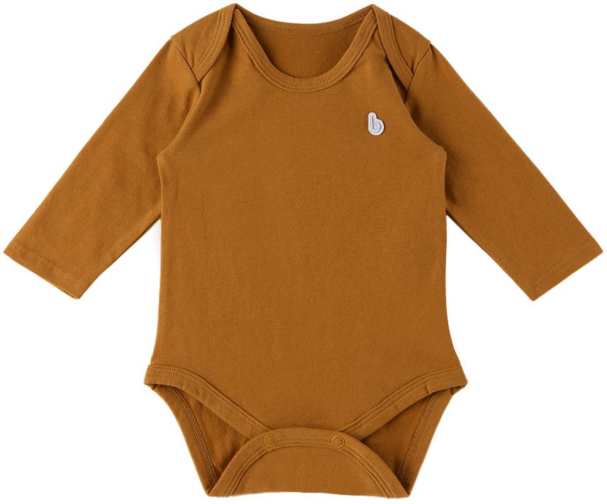 Kodomo BEAMS Baby Brown Crewneck Bodysuit