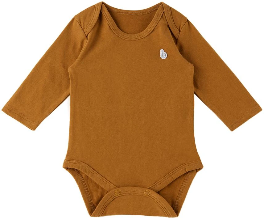 Kodomo BEAMS Baby Brown Crewneck Bodysuit 1