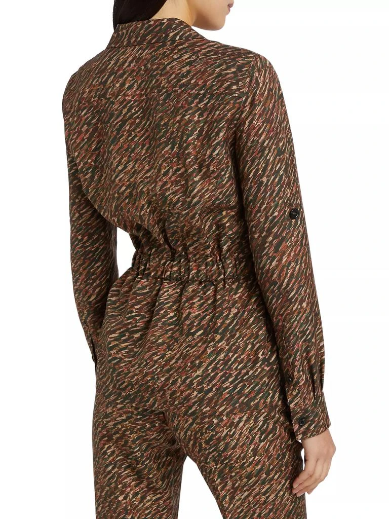 Loro Piana Deena Andre-Print Safari Shirt 5