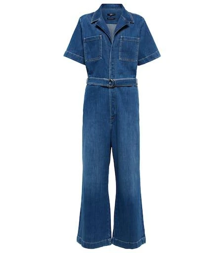 7 For All Mankind Irene belted jumpsuit 1