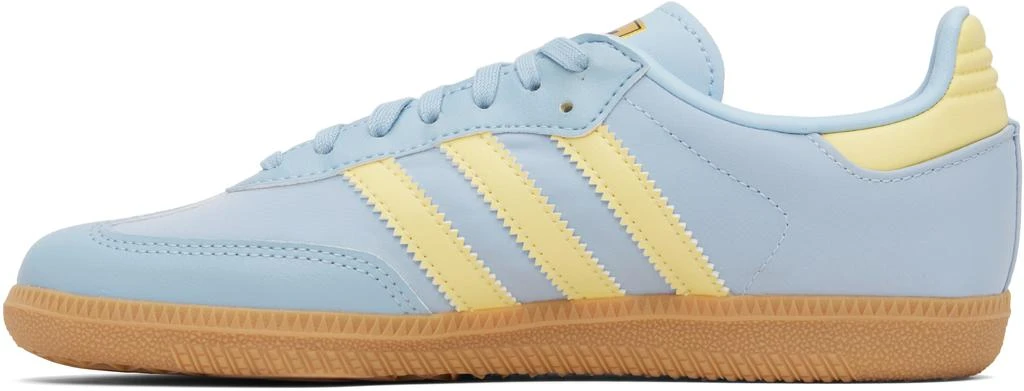 Adidas Big Kids Blue Samba OG Sneakers 3