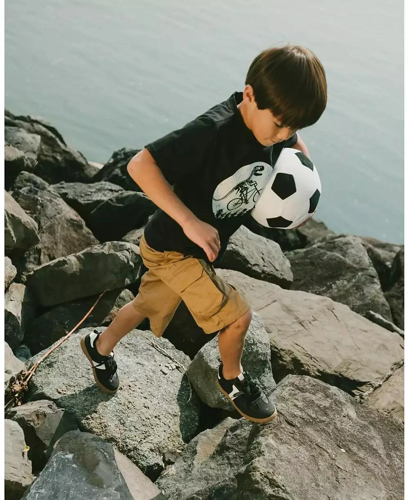 Deux par Deux Baby Boys Stretch Twill Cargo Bermuda Shorts 2