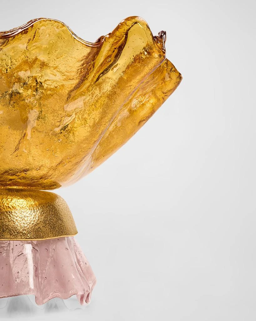 Vetrofuso Ballarina Bronze Vase 4