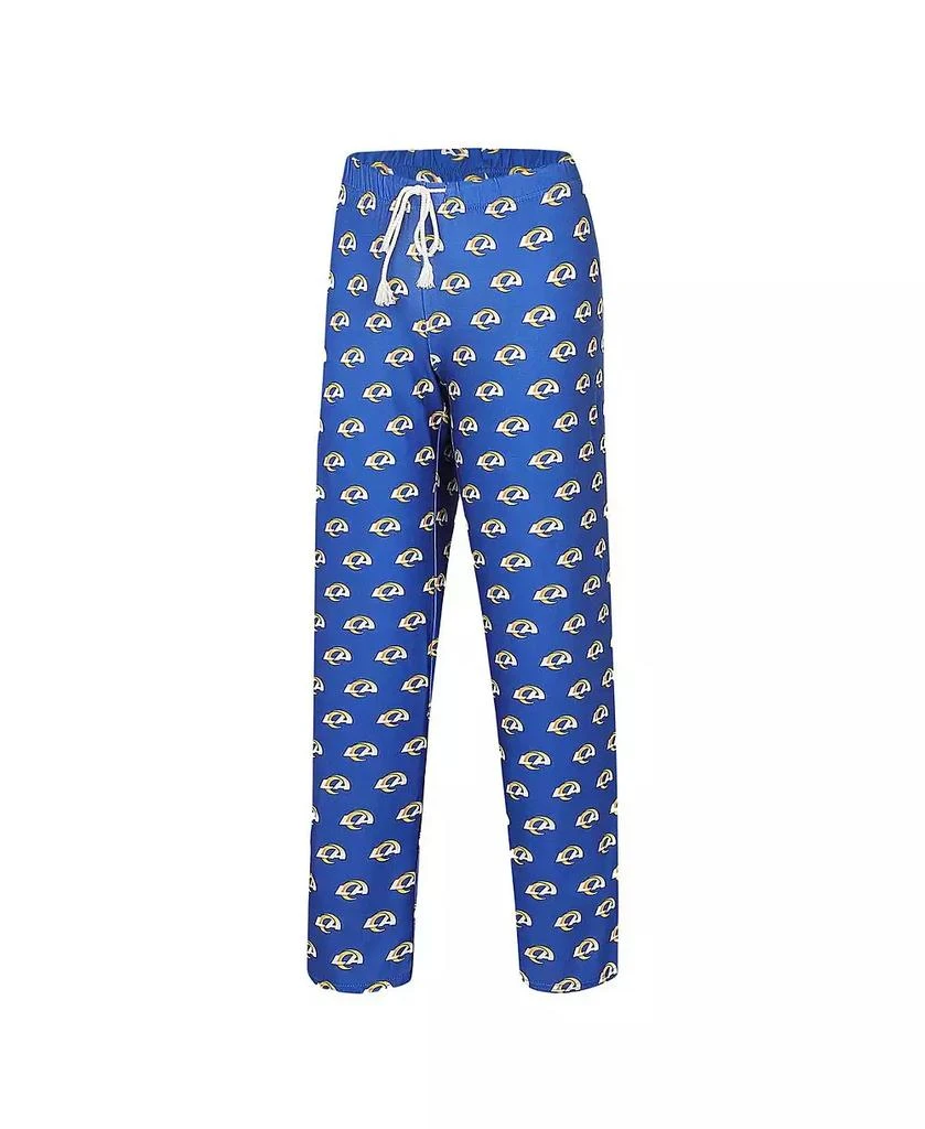 Concepts Sport Women's Royal Los Angeles Rams Gauge Allover Print Sleep Pants 2