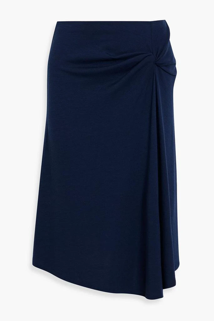 Theory Twisted jersey skirt
