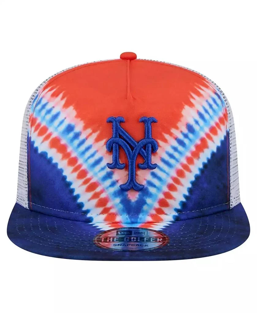 New Era Men's New York Mets Tie-Dye Golfer Trucker Adjustable Hat 2