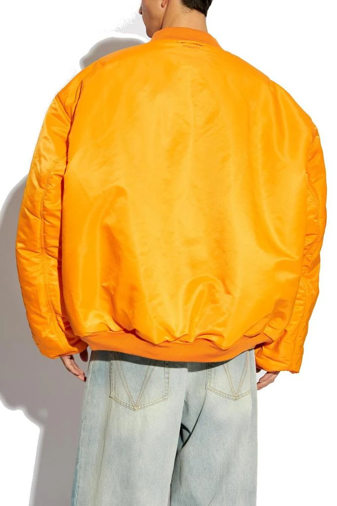 Vetements Vetements Zip-Up Reversible Bomber Jacket 5