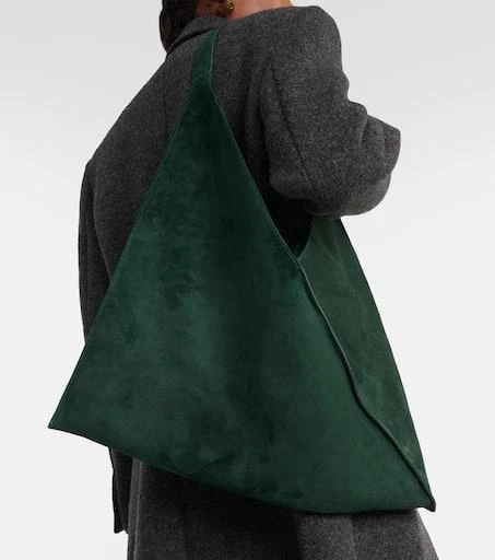 Khaite Sara Medium suede tote bag 2