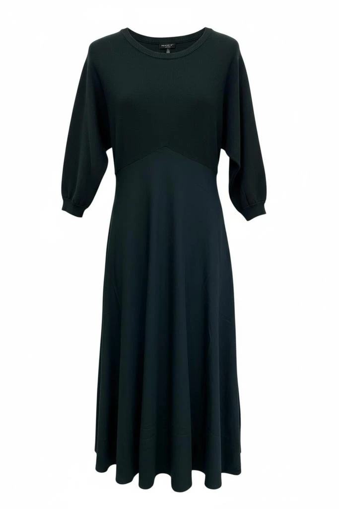 Shop Current Air - Sweater Woven Combo Midi Dress on Sale at BeyondStyle   Get 60% Off Current Air - Sweater Woven Combo Midi Dress with Limited-Time  Flash Deals, Exclusive Discounts, and