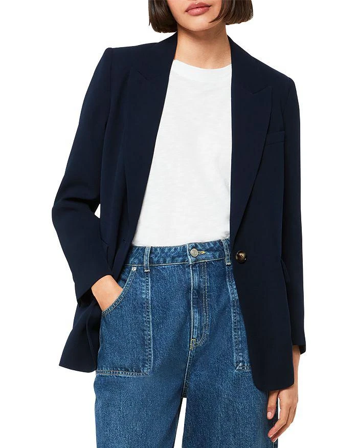 Whistles Crepe Boyfriend Blazer 3
