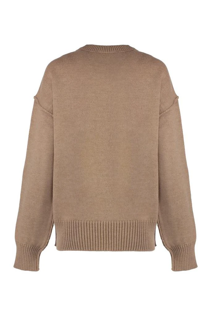 AMI AMI Paris Virgin Wool Crew-Neck Sweater 2