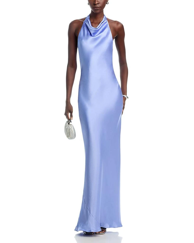 aqua halter dress Runway Queen Halter Mini Dress Aqua