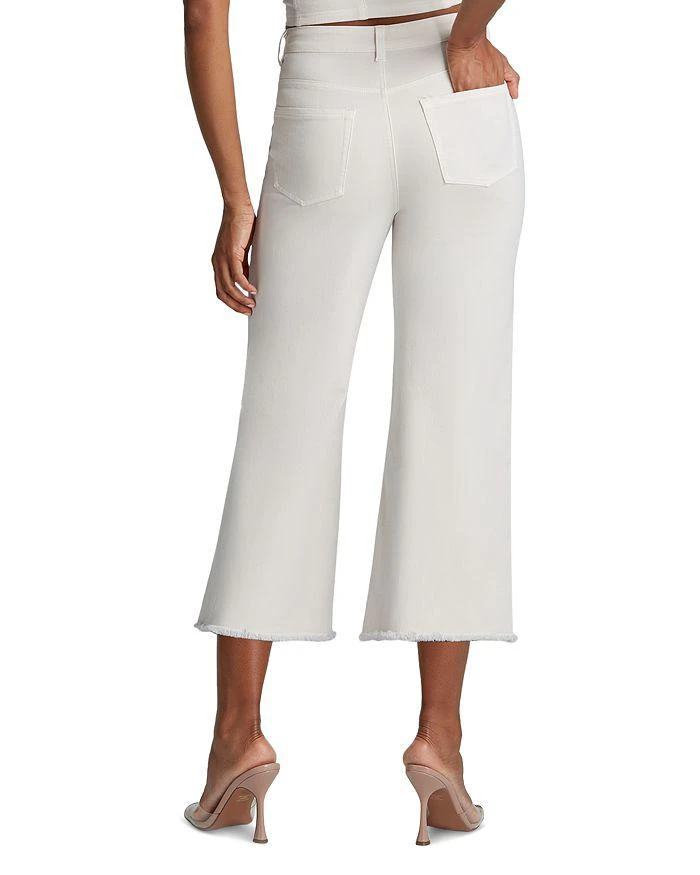 Commando Crop Wide Leg Jeans in Porcelain 2