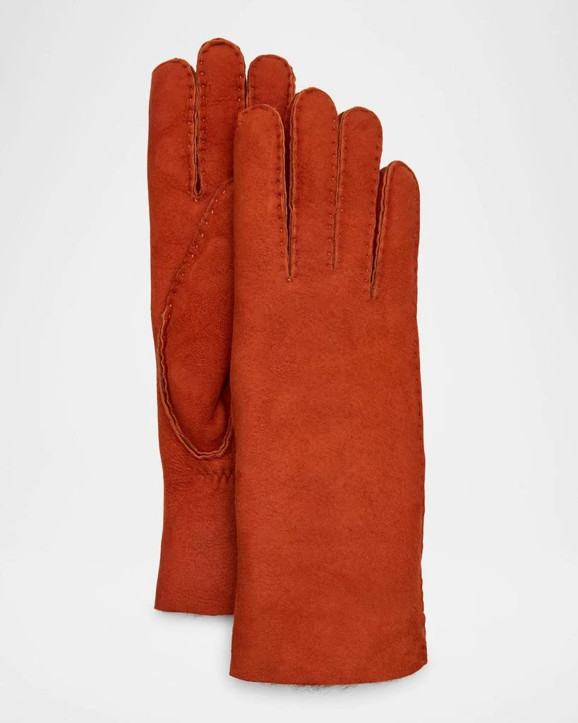 Agnelle Denise Classic Suede Gloves 1