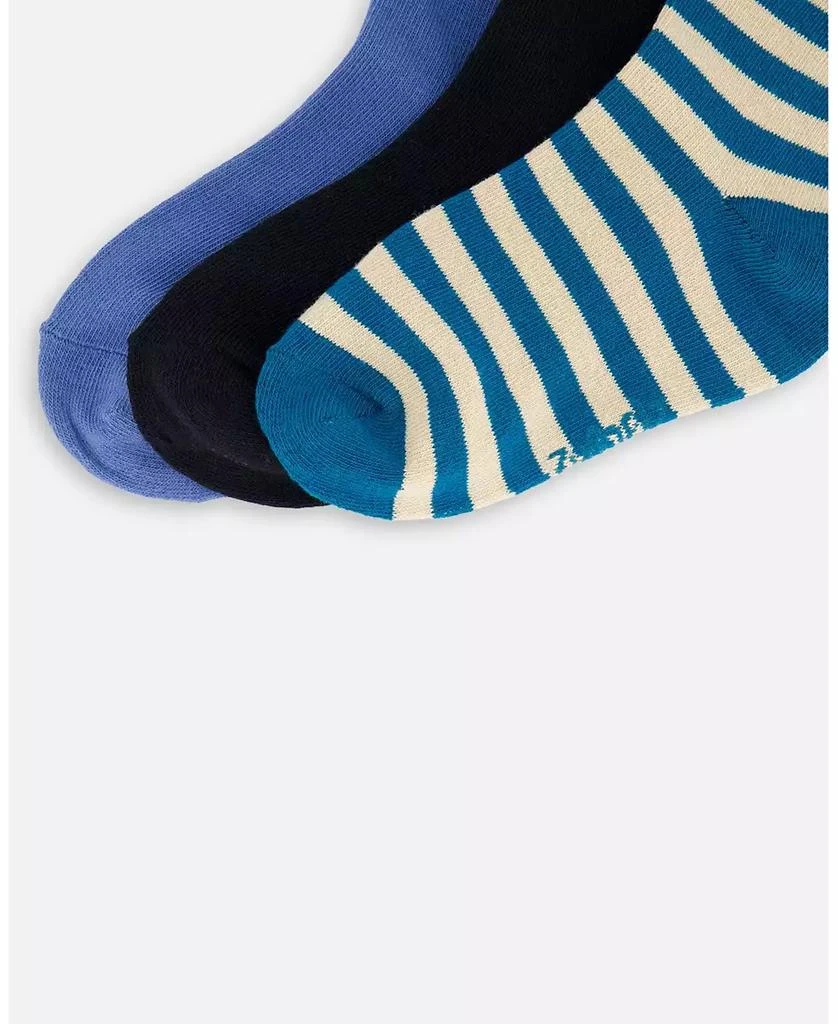 Deux par Deux Boys Socks (3 Pairs) Set 4