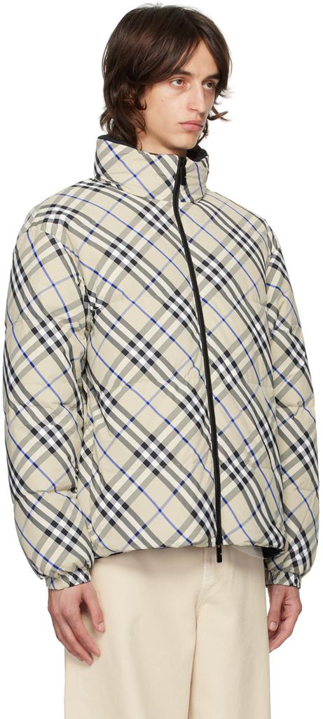 【関税&送料込】Burberry Reversible Check Pattern Beige Base 7ED1C096-E638-4869-8B44-